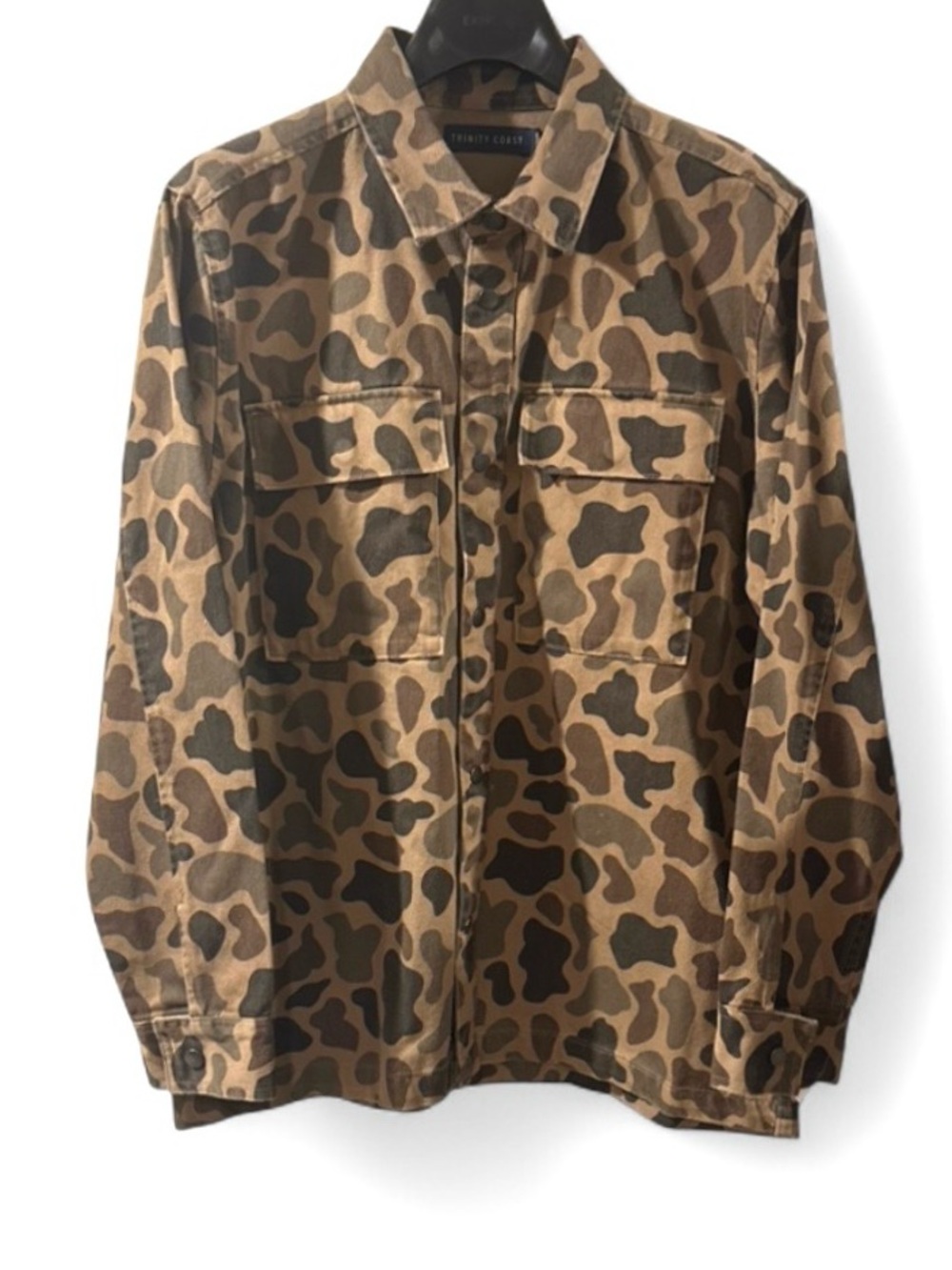 NWT Men’s Camouflage Utility Shirt Jacket Size Medium